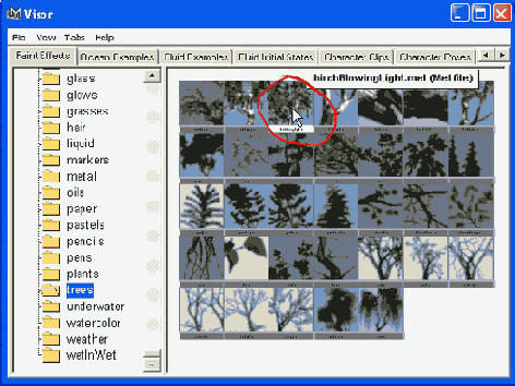 � ������ Trees (�������) �� ������� ������ ��������������� �� �����