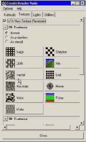 ���� ������� Create Render Node