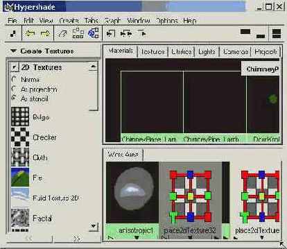 ���� ������� Hypershade