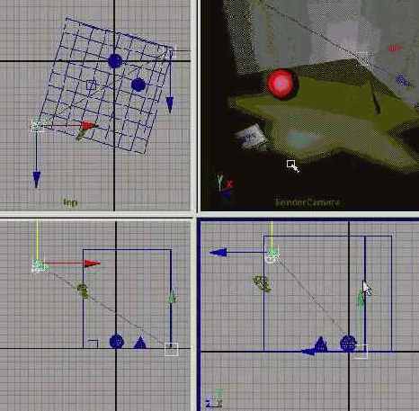 ���� ���������� ����� � Maya