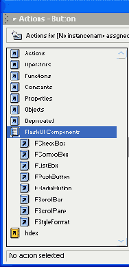 ������ Flash UI Components ������ Action Toolbox