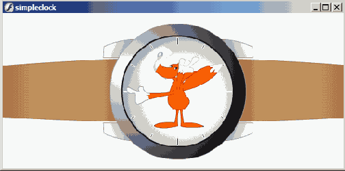 Часы показывают 1 час 45 минут и 10 секунд