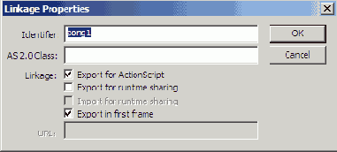 Диалоговое окно Symbol Linkage