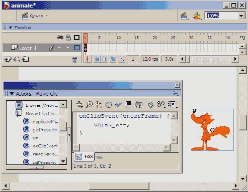 Ролик содержит клип и назначенный ему сценарий