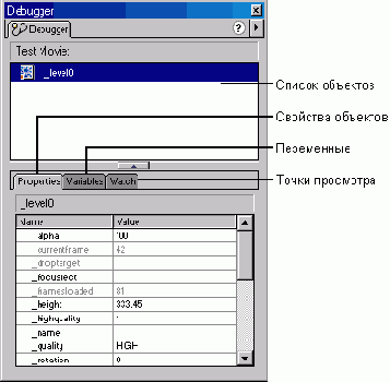 ���� Debugger ��������� ���������