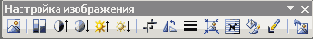 Панель инструментов Настройка изображения