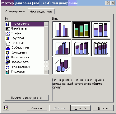 ������ �������� Excel