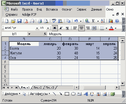 �������� ������ ��� ����������� ������� �������