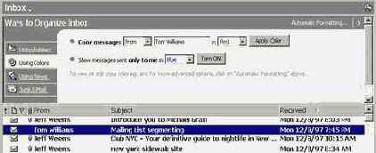 ���������� ����������� ����������� ����� �Organize�