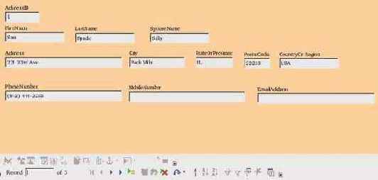 ���� ������ � ������� �����