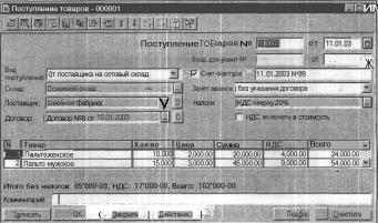 ГЛАВА 9 Учет реализации товаров и услуг