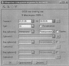 Глава 7 Стандартные отчеты