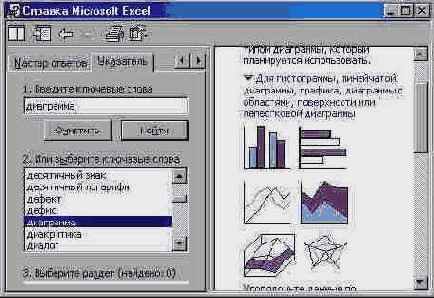 ������� �������� � ���������� ������� Excel
