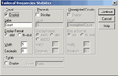 Диалоговое окно Define...