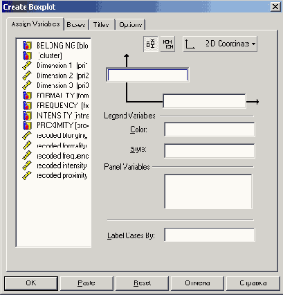 Линейчатая диаграмма разностей