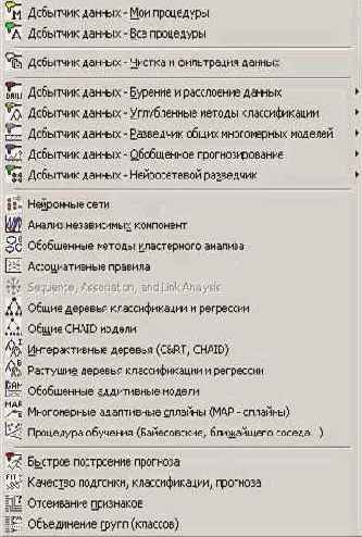 �� �������� ������� ����� STATISTICA 