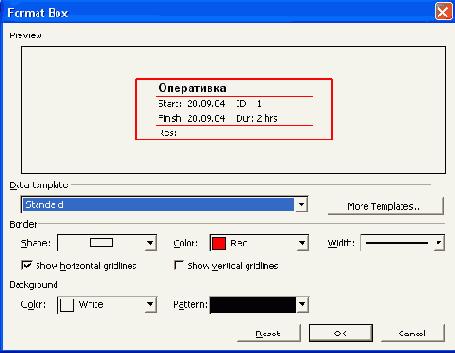 ���� Format Box (������ �����)