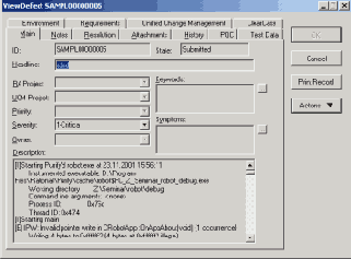 ��� ����� ������� CRM � ClearQuest?