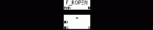 F_ROPEN