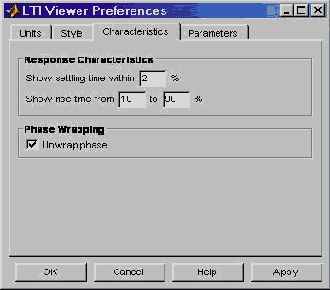 ��������� Simulink LTI-Viewer