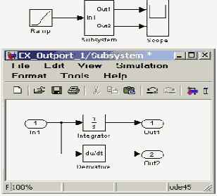 ������������� ����� Outport � �����������