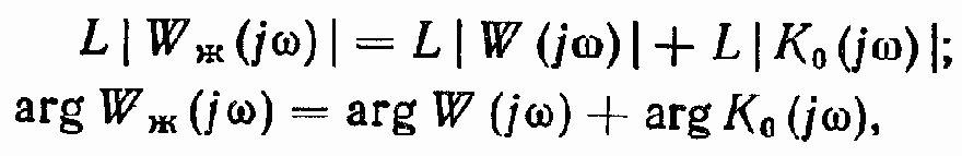 Синтез последовательного корректирующего устройства