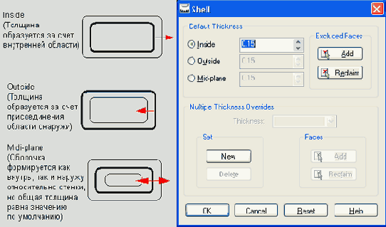 � ���� o��� Excluded Faces 