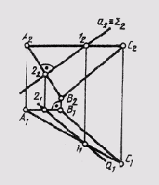 § 62. Пересечение двух плоскостей