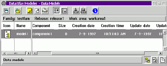 Практическая работа с DataAtlas Modeler