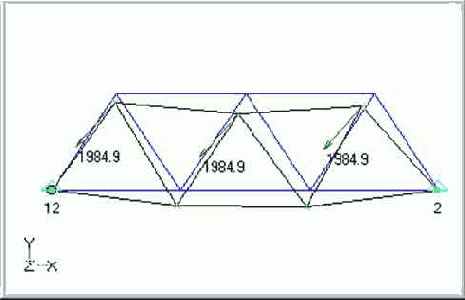 Построение изображения деформированного состояния и эпюр моментов