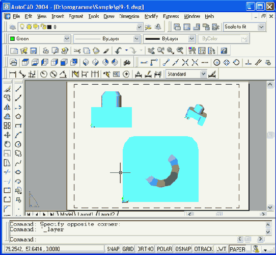 Оформление видовых экранов