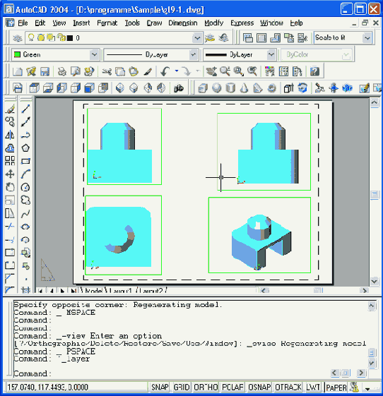 Специальные средства оформления листа чертежа