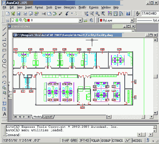 ���������������� ��������� AutoCAD