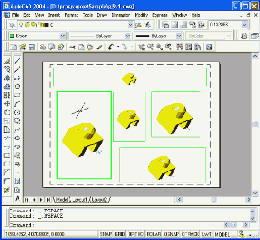 ������� � ����� MODEL � ������������ ������ �������� ������