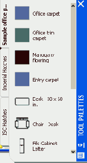 ������ TOOL PALETTES � ��������