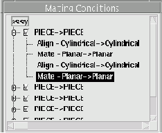 Дерево условий стыковки