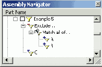 Выбираются все компоненты, принадлежащие С,