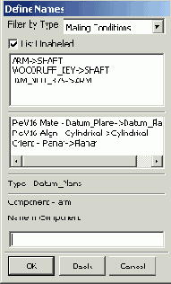 Определение альтернативных условий стыковки