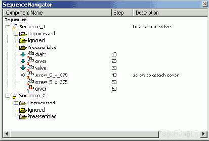 Просмотр всех последовательностей