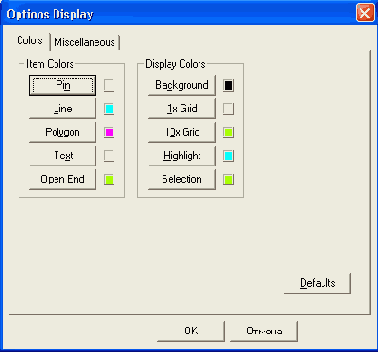 ���� ������� Options Display