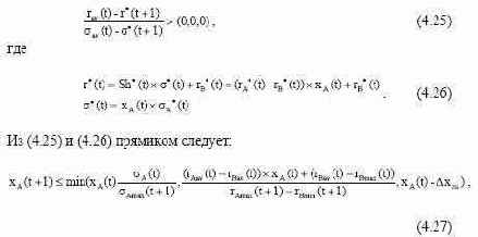 Рассмотрим вариант скольжения эффективной границы