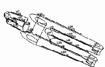 Печать нагрузок твердотельной модели