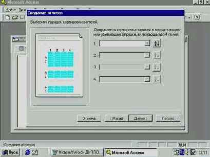 Базы данных. Создание форм и отчетов