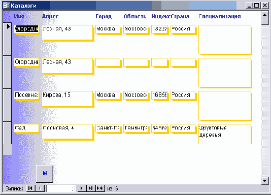 ������� ���������� �����