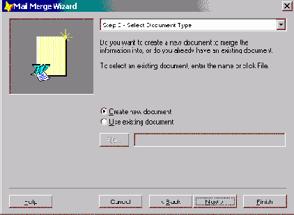 Использование данных из Visual FoxPro в Microsoft Word