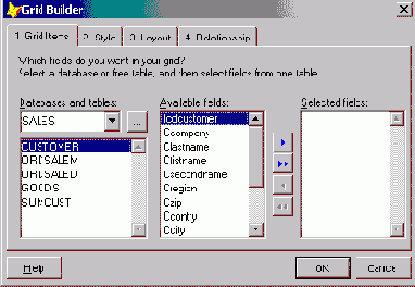 Использование построителя