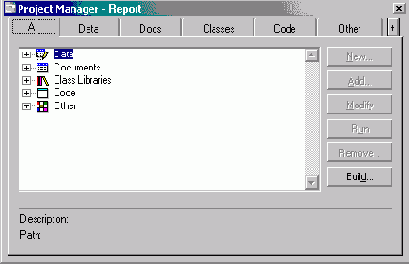 Определение базы данных назначения и ее параметров
