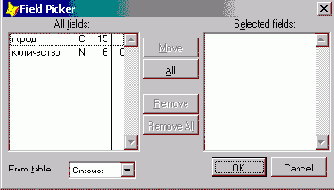 Передача данных из Visual FoxPro в другие приложения