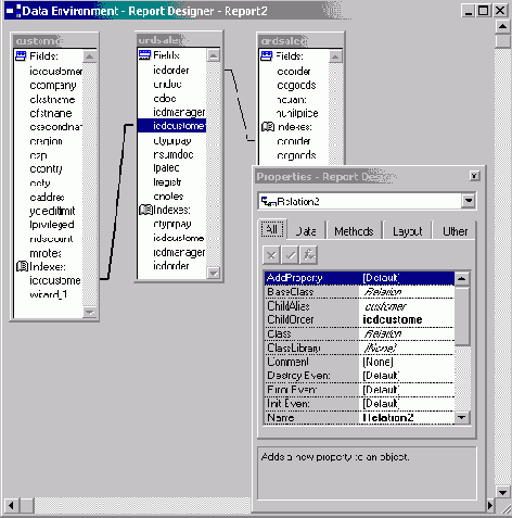 Создание табличного отчета