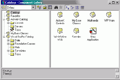 Запуск Галереи компонентов